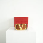Valentino Garavani Brown Large VLogo Signature Belt