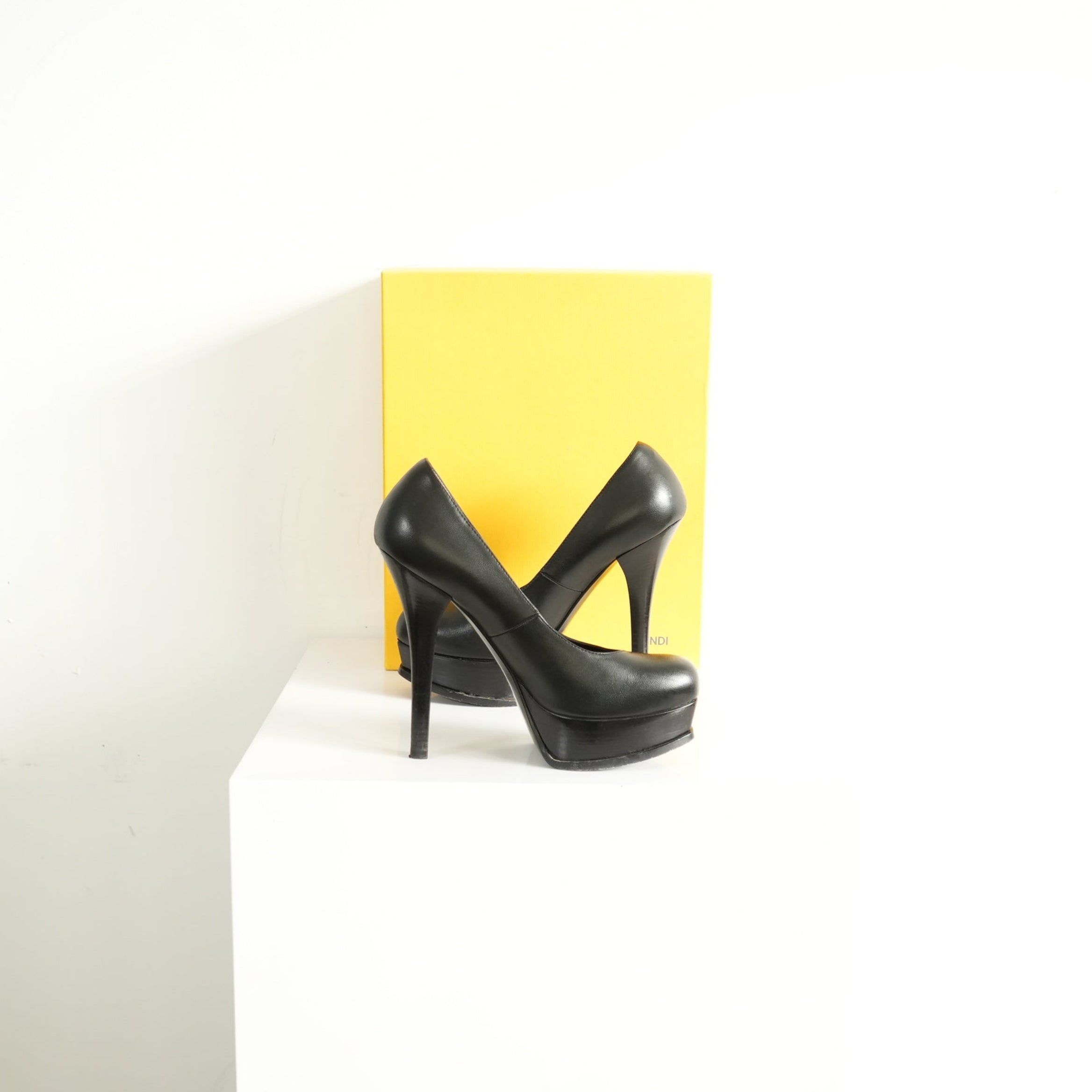Fendi "Fendista" Platform Pumps