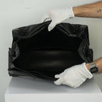 Balenciaga Black Medium Crush Chain-strap Shoulder Bag