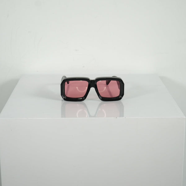 Loewe Black/Rose Tinted Paula's Ibiza Square Frame Sunglasses