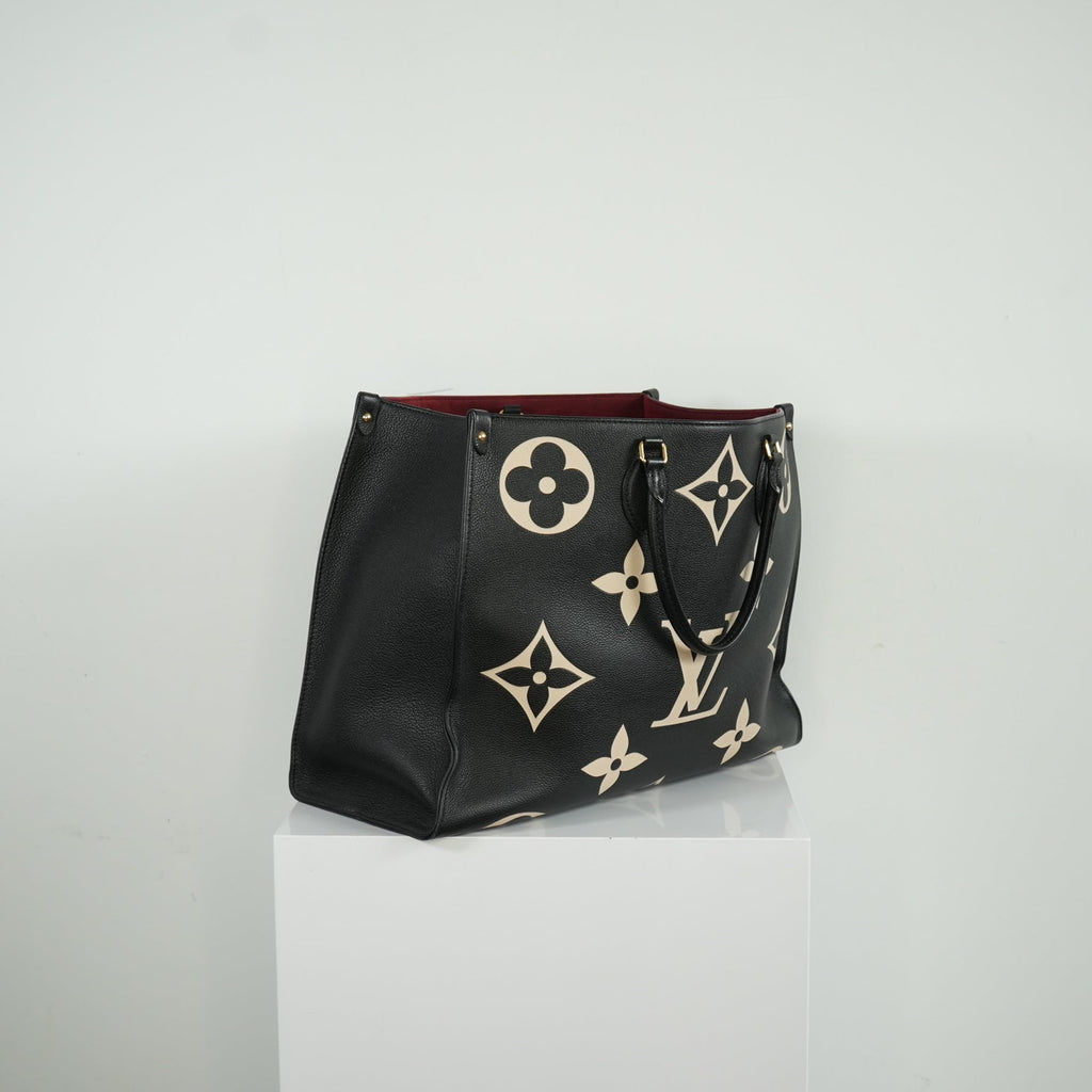 Louis Vuitton OnTheGo Tote Bicolor Monogram Empreinte Giant GM Bag