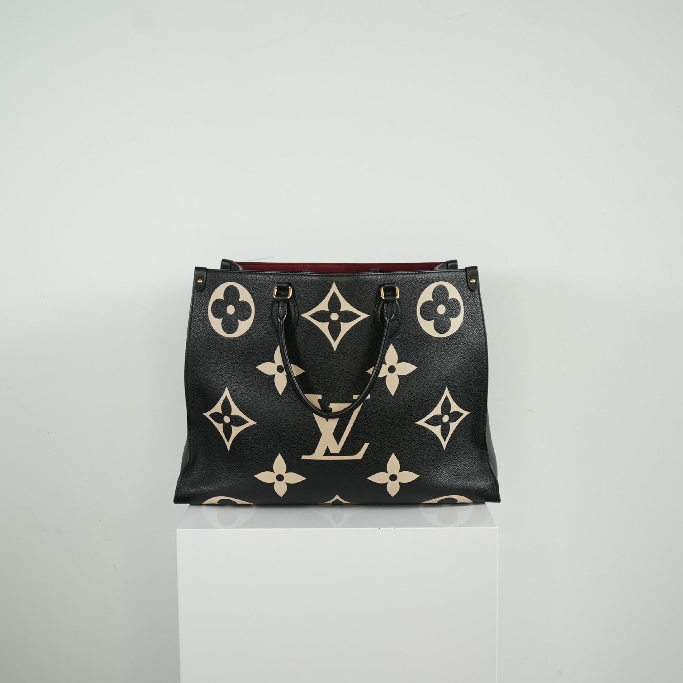 Louis Vuitton OnTheGo Tote Bicolor Monogram Empreinte Giant GM Bag