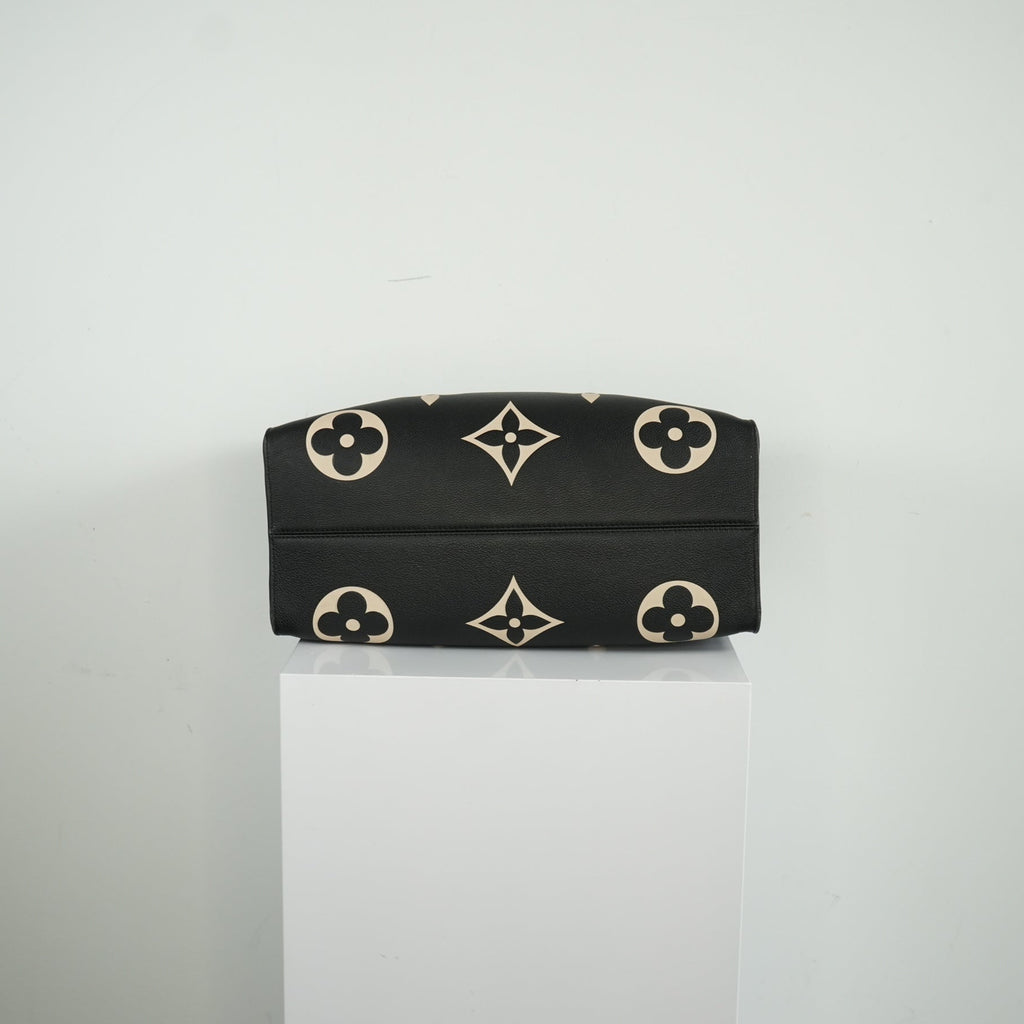 Louis Vuitton OnTheGo Tote Bicolor Monogram Empreinte Giant GM Bag