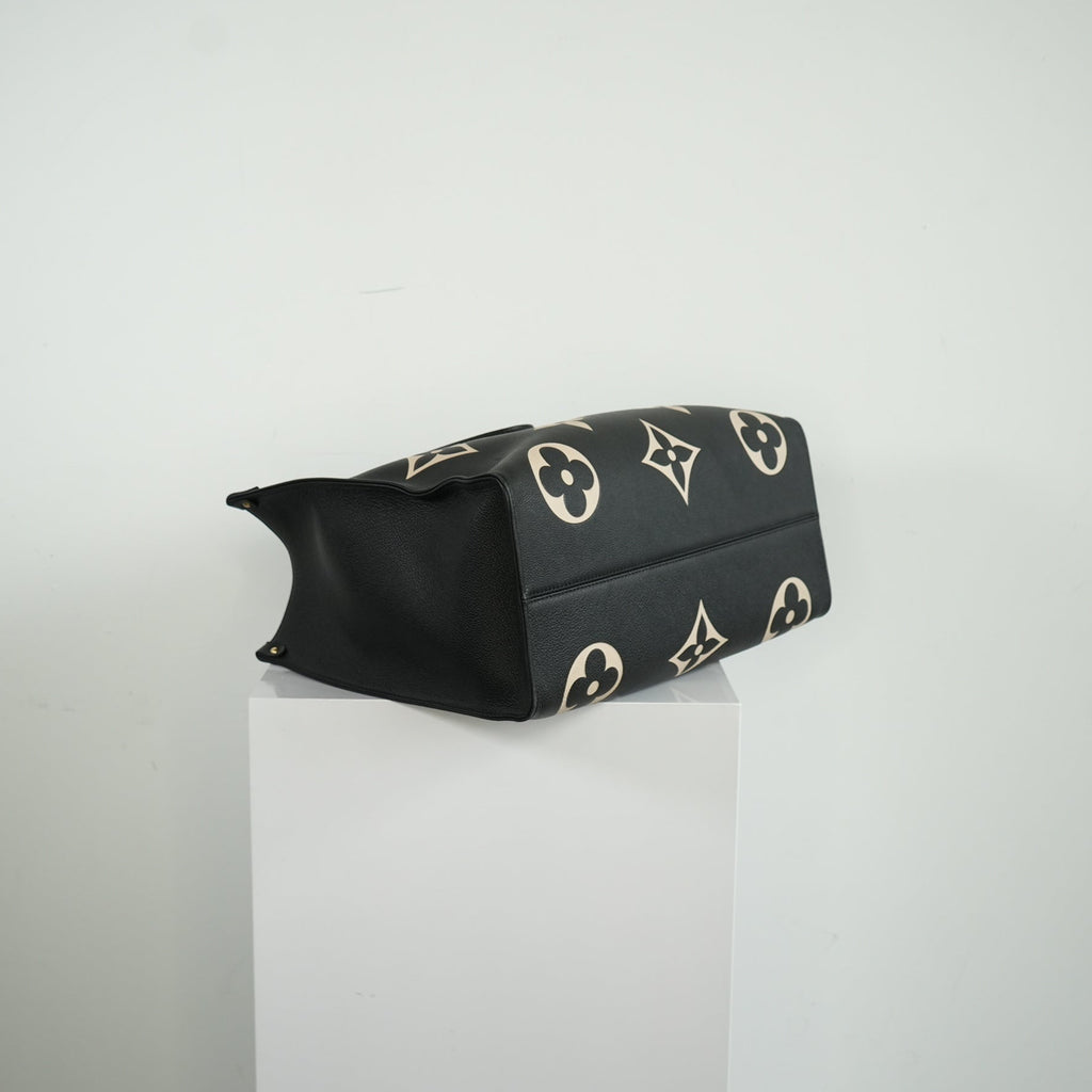 Louis Vuitton OnTheGo Tote Bicolor Monogram Empreinte Giant GM Bag