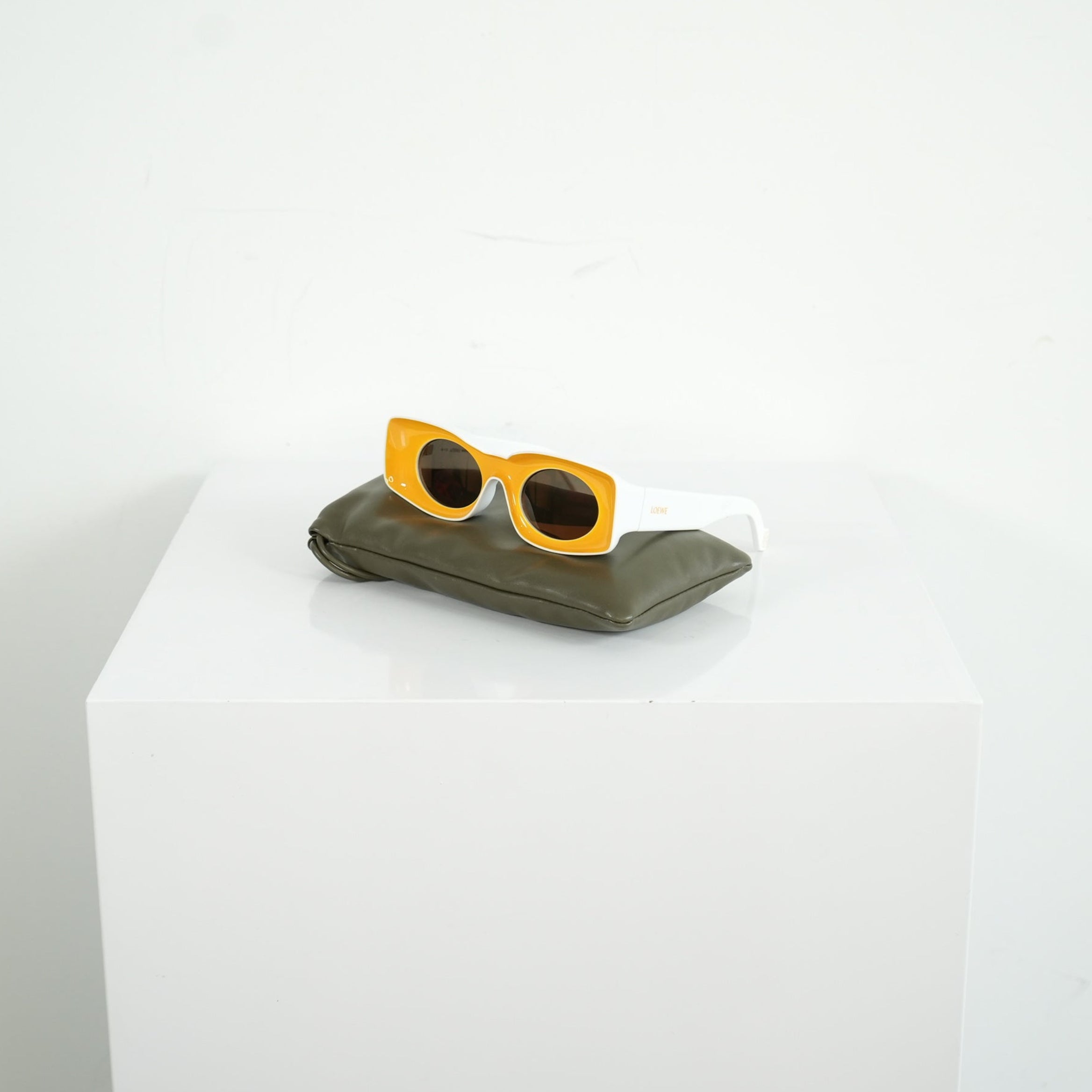 Loewe Paula's Ibiza Yellow Acetate Sunglasses