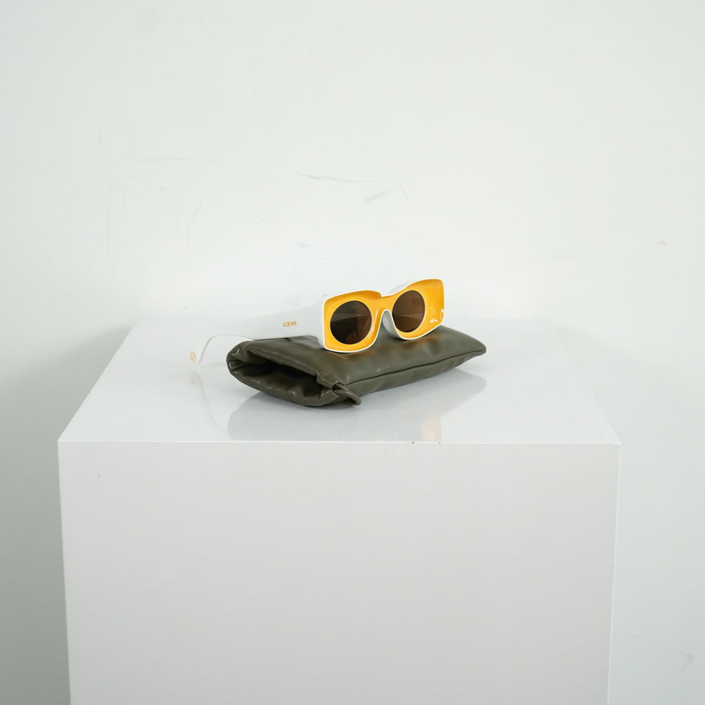 Loewe Paula's Ibiza Yellow Acetate Sunglasses
