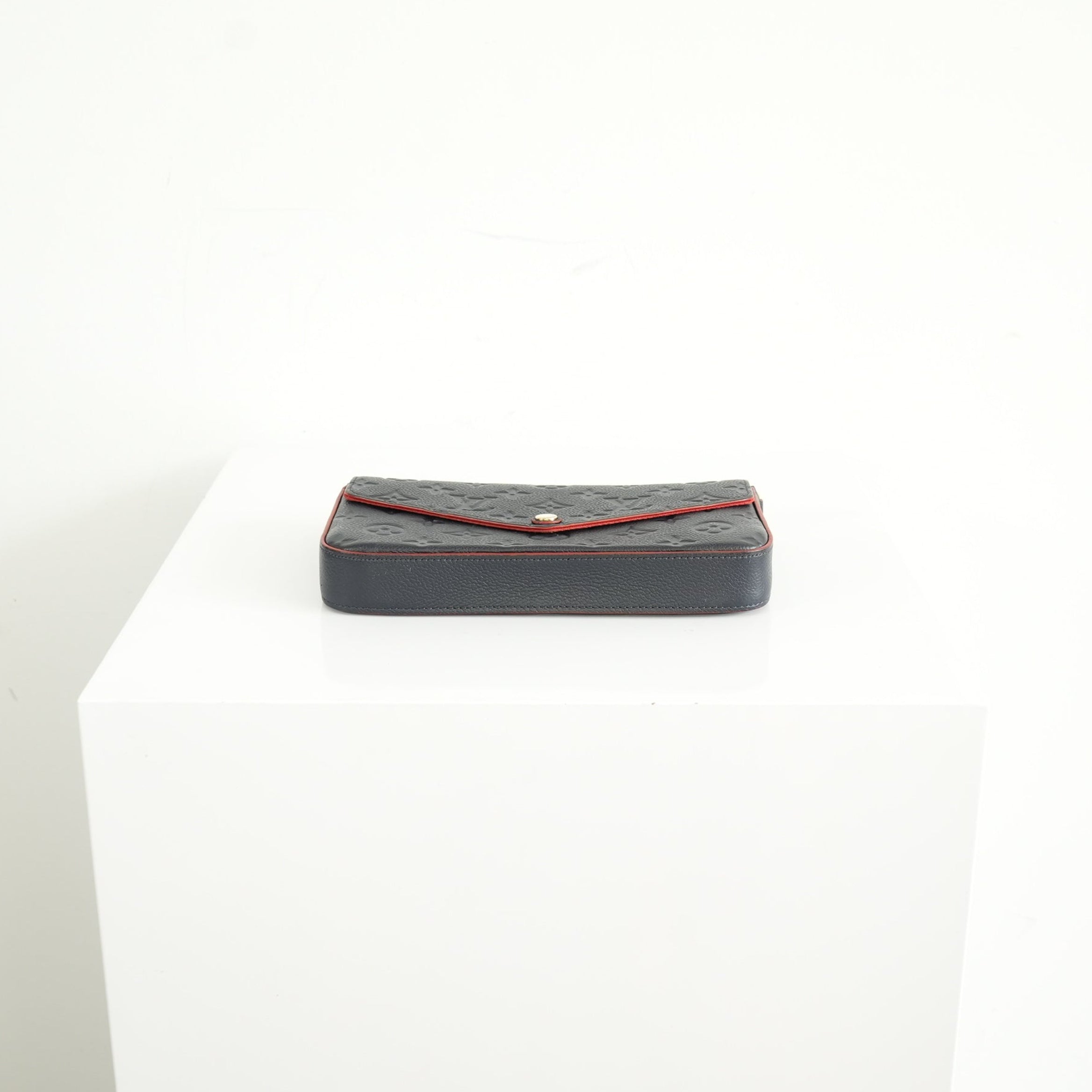 Louis Vuitton Navy Blue Empreinte Felicie Pochette bag