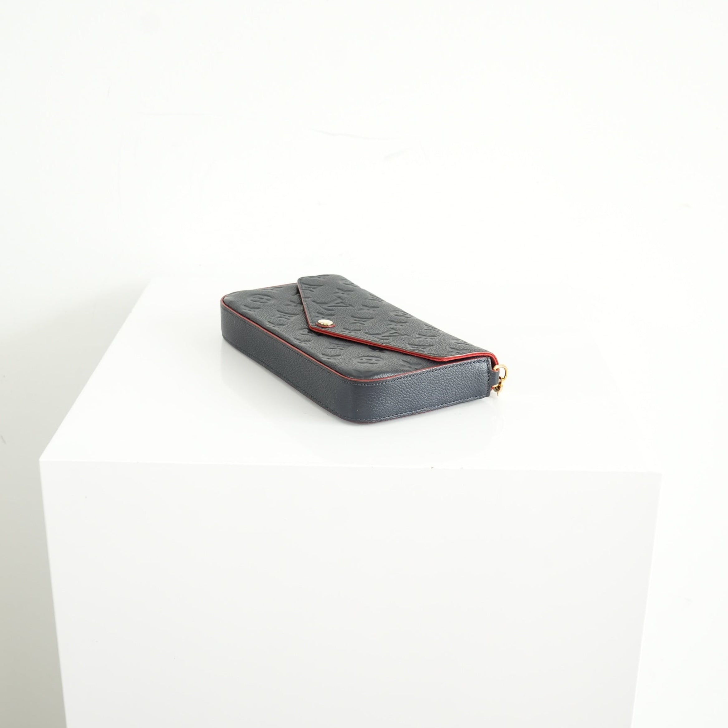 Louis Vuitton Navy Blue Empreinte Felicie Pochette bag