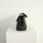 Saint Laurent Black Loulou Top Handle Bag