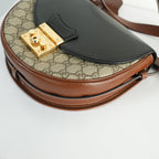 Gucci GG Supreme Padlock Shoulder Bag