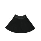 Moncler Black Wool Skirt