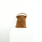 Saint Laurent Brown Suede Fringe Crossbody Bag