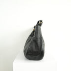 Gucci Charlotte Leather Hobo Bag Black