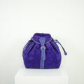 Gucci Purple Suede Backpack