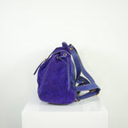 Gucci Purple Suede Backpack