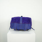 Gucci Purple Suede Backpack