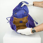 Gucci Purple Suede Backpack