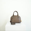 Louis Vuitton Damier Ebene Canvas Alma BB W/Strap
