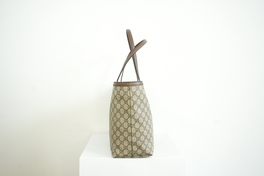 Gucci Ophidia GG Supreme Canvas Shoulder Bag Full Set