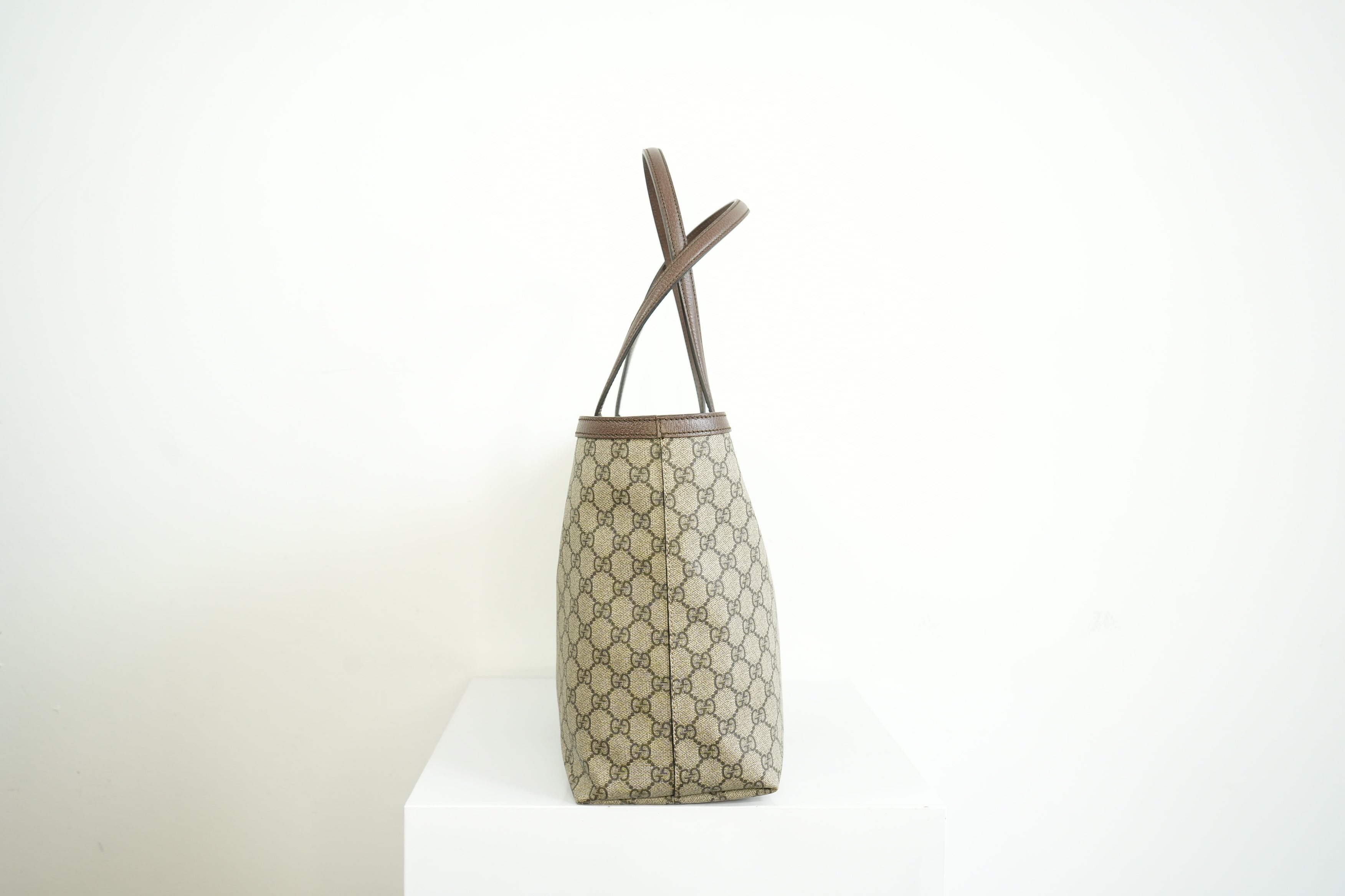 Gucci Ophidia GG Supreme Canvas Shoulder Bag Full Set