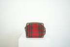 Gucci Houndstooth Stripe Interlocking G Trunk Shoulder Bag