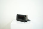Chanel Black Patent Leather Boy Bag Silver Hardware