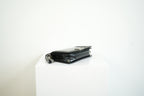 Chanel Black Patent Leather Boy Bag Silver Hardware