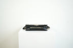 Chanel Black Patent Leather Boy Bag Silver Hardware