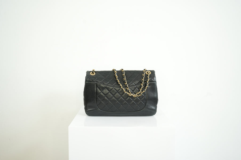 Chanel Front Pocket Black Shoulder bag