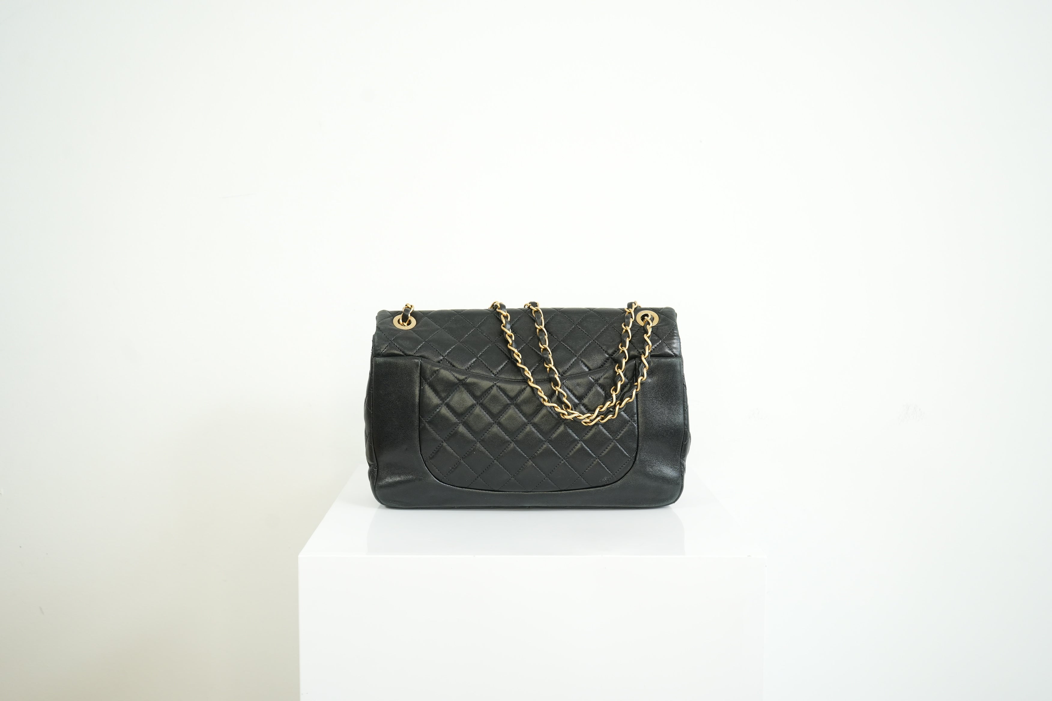 Chanel Front Pocket Black Shoulder bag