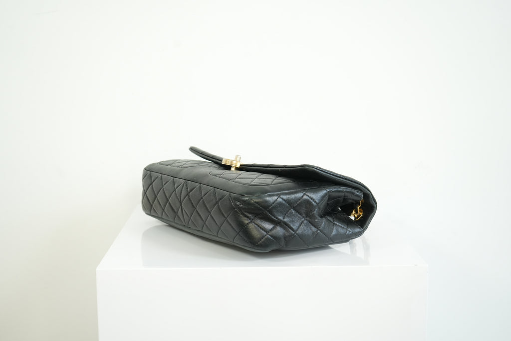 Chanel Front Pocket Black Shoulder bag