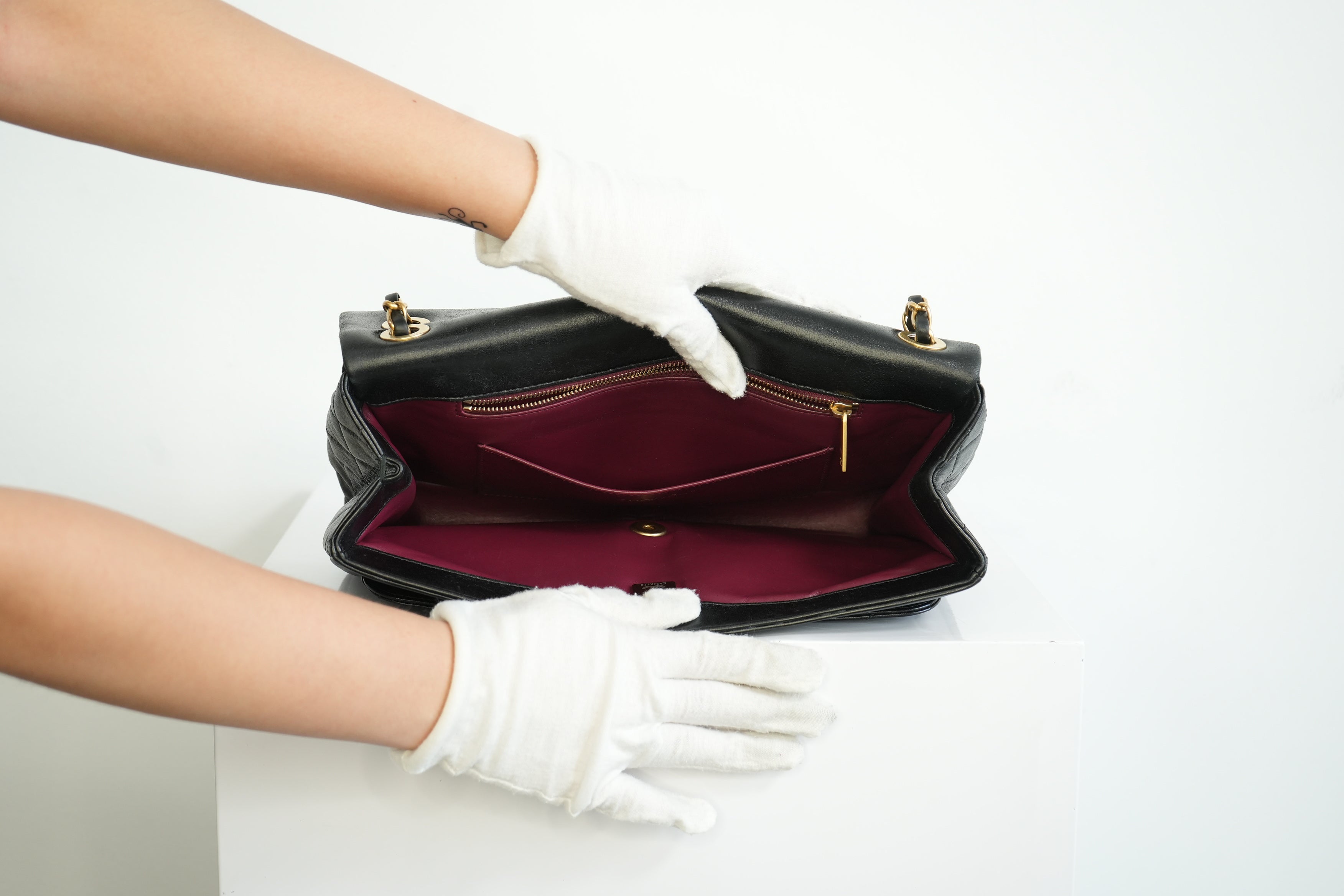 Chanel Front Pocket Black Shoulder bag