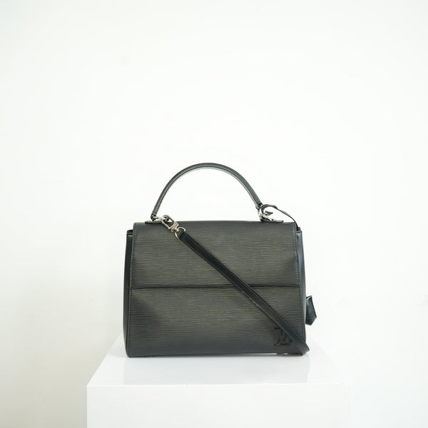 Louis Vuitton Black Epi Leather Clunny BB Handle Bag