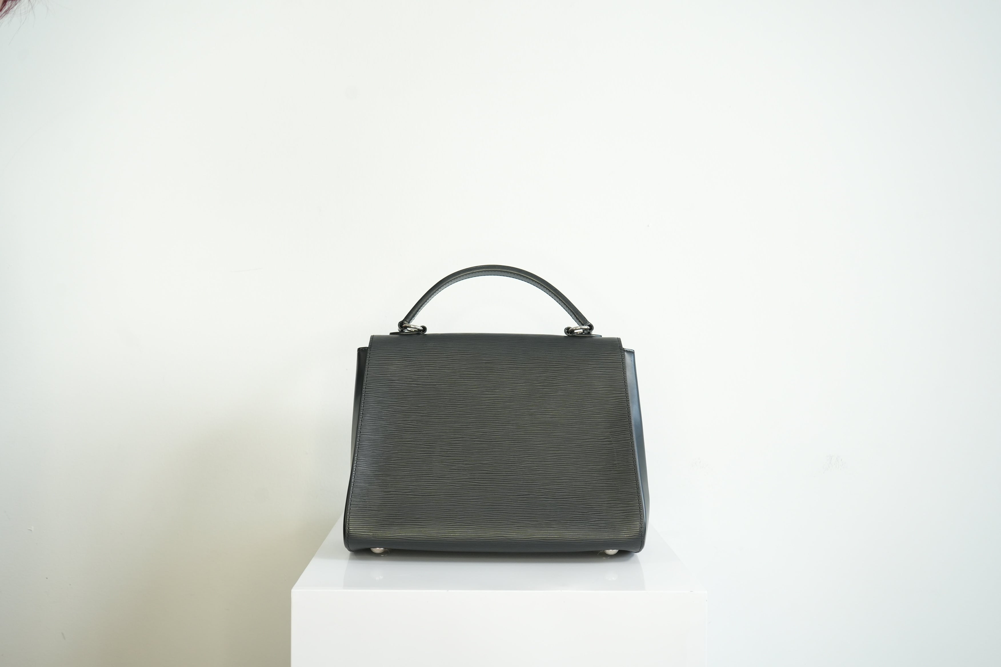 Louis Vuitton Black Epi Leather Clunny BB Handle Bag
