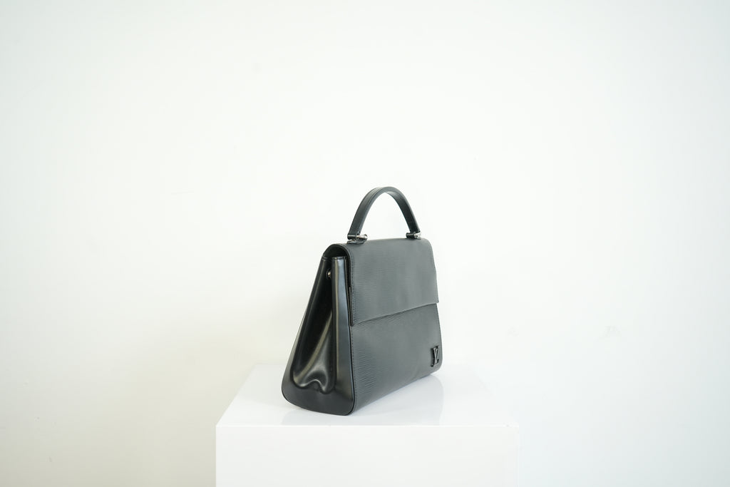 Louis Vuitton Black Epi Leather Clunny BB Handle Bag