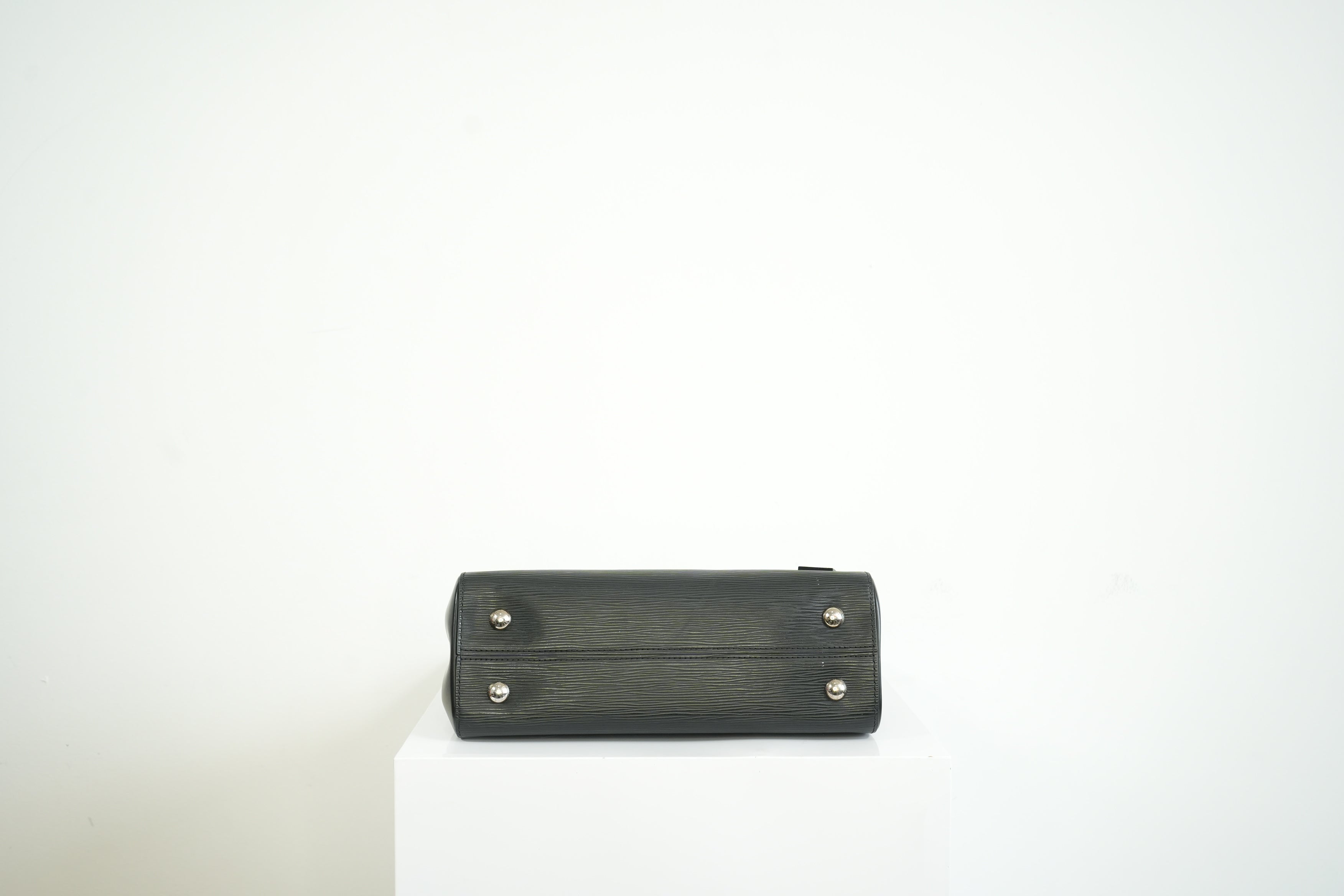 Louis Vuitton Black Epi Leather Clunny BB Handle Bag