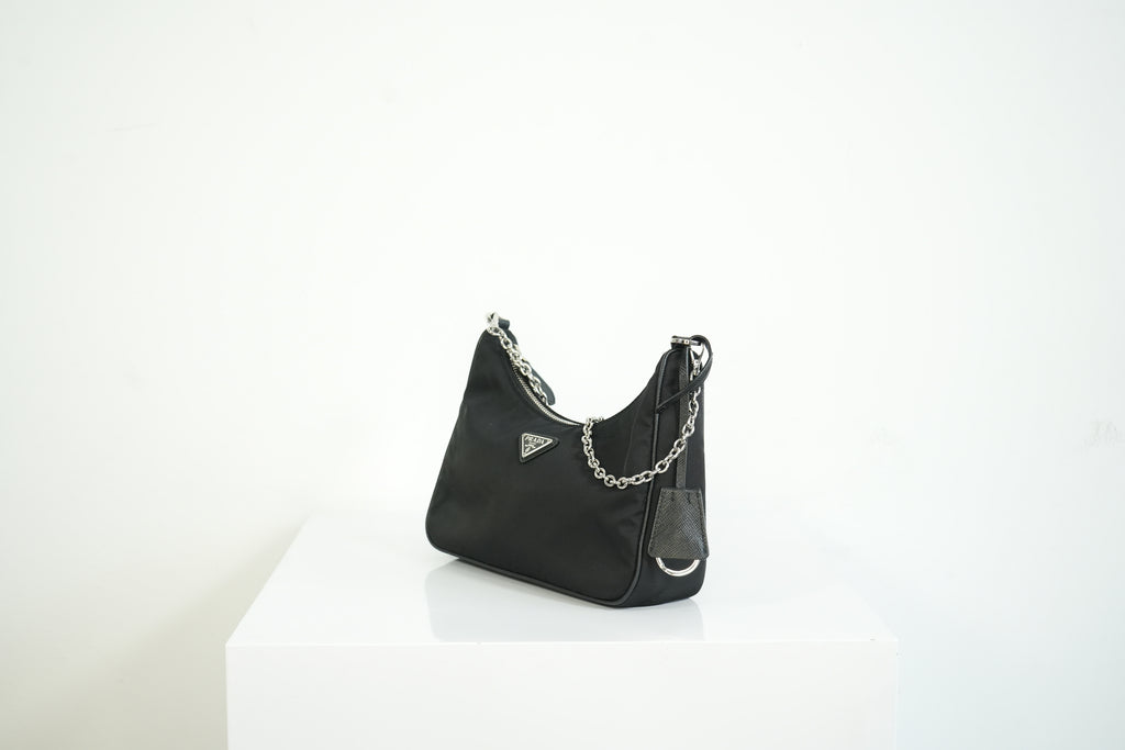 Prada Re-Edition 2005 Nylon Black Shoulder Bag