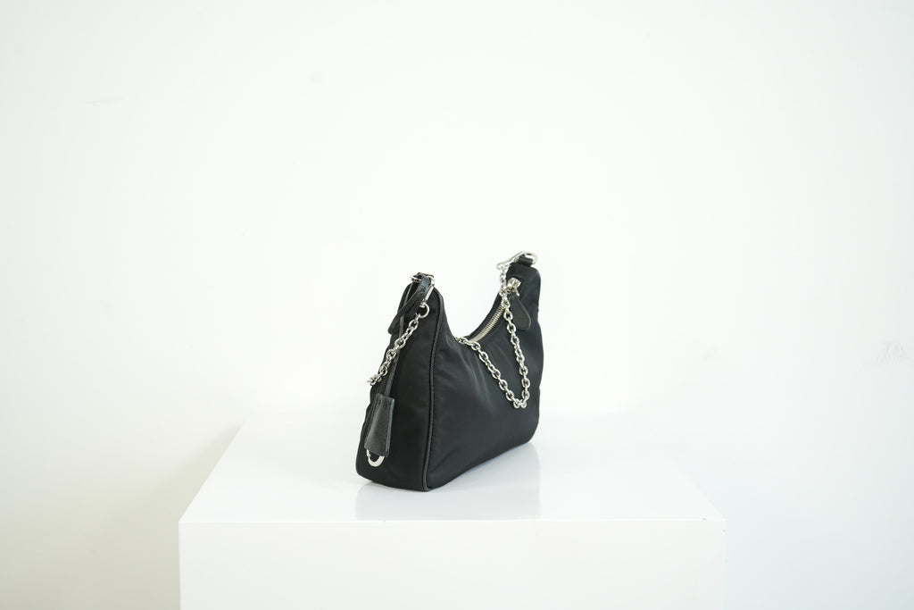 Prada Re-Edition 2005 Nylon Black Shoulder Bag