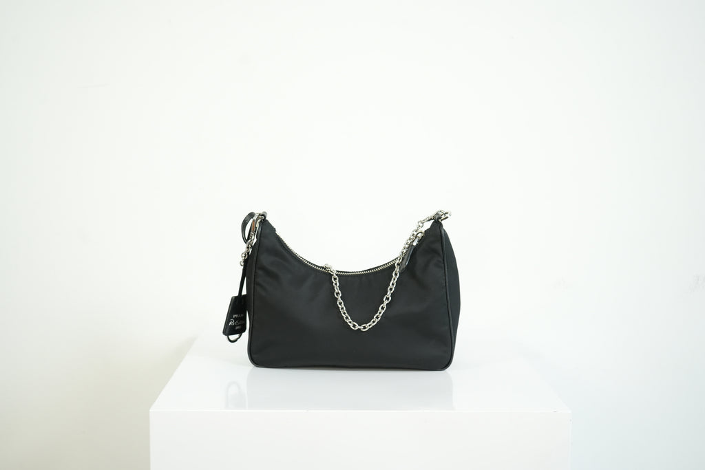 Prada Re-Edition 2005 Nylon Black Shoulder Bag