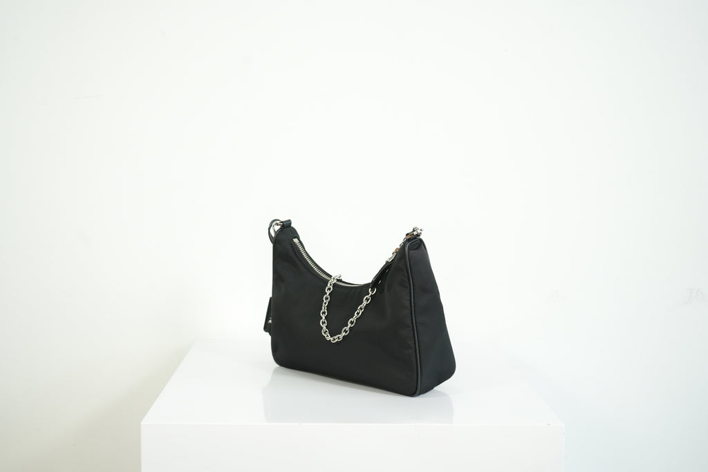 Prada Re-Edition 2005 Nylon Black Shoulder Bag
