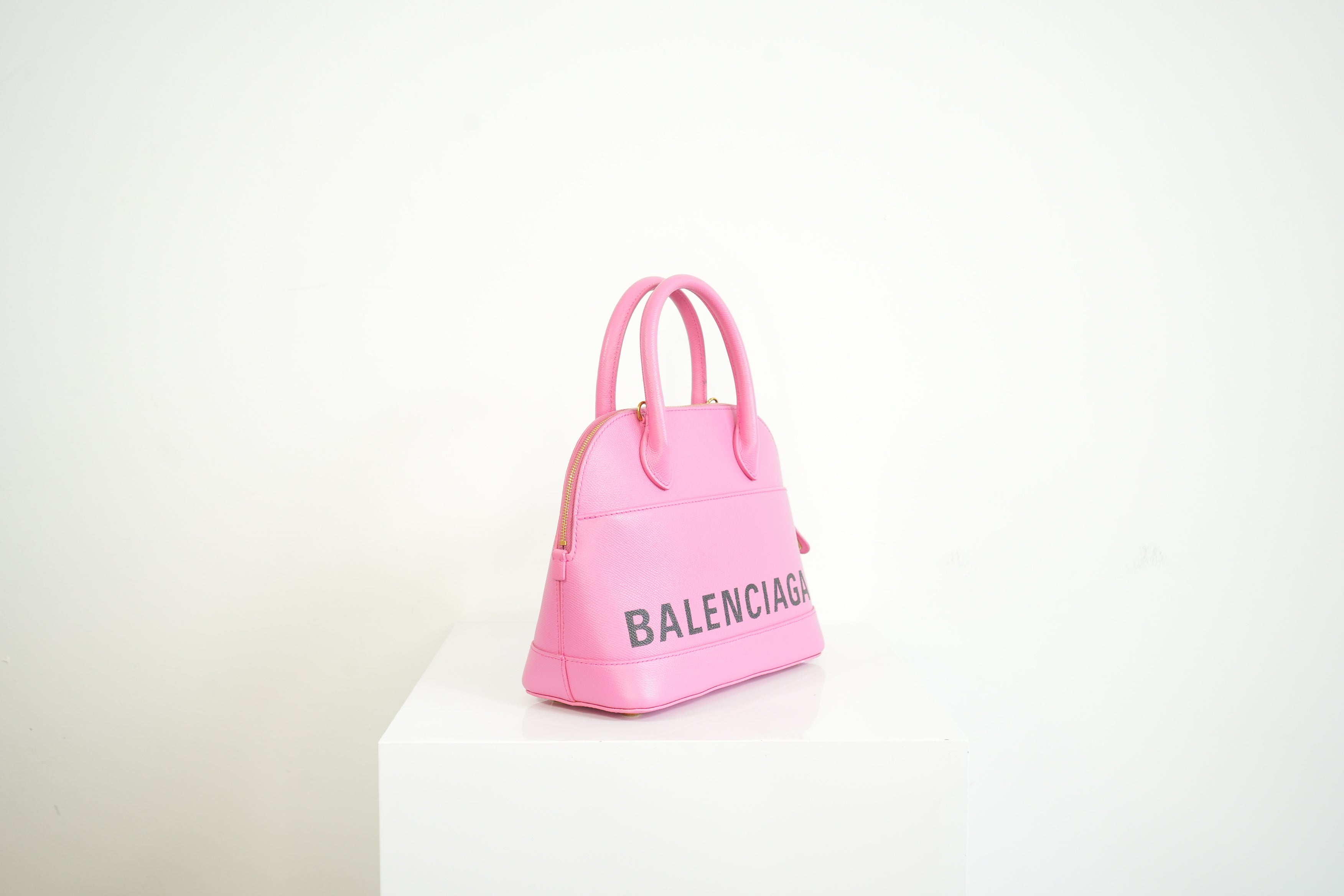 Balenciaga Ville Pink Top Handle