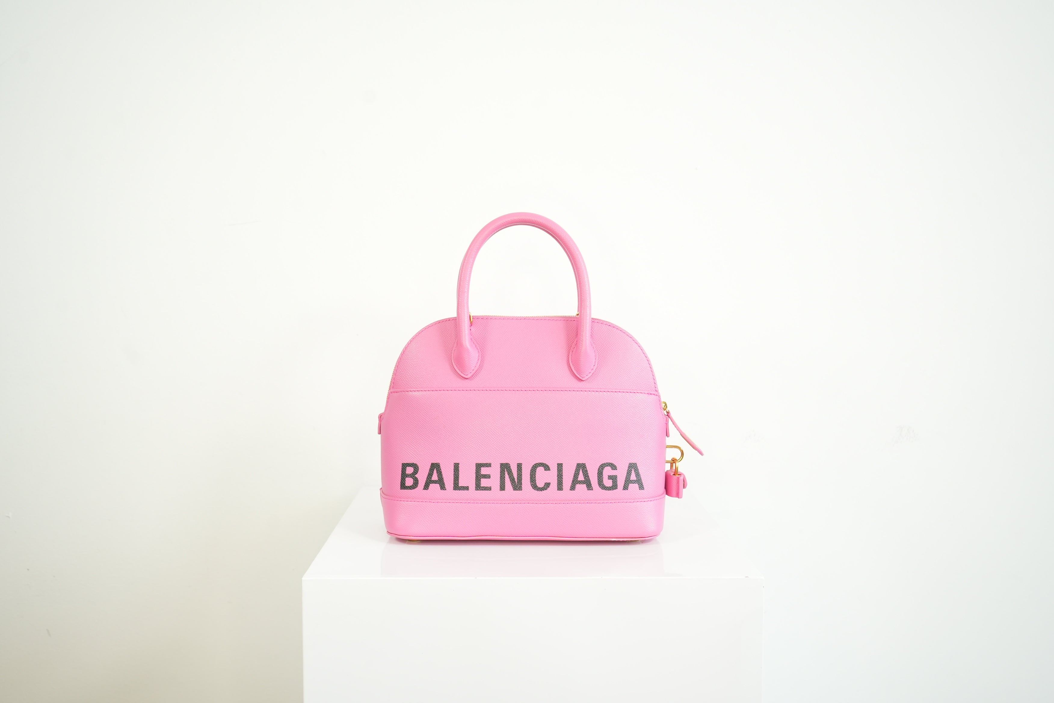 Balenciaga Ville Pink Top Handle