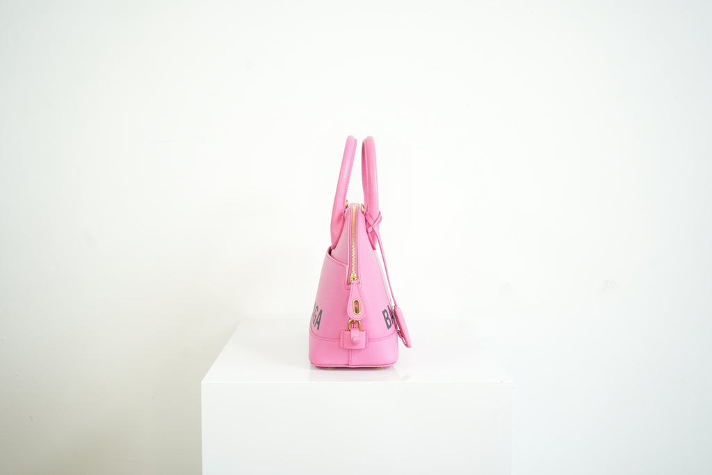 Balenciaga Ville Pink Top Handle