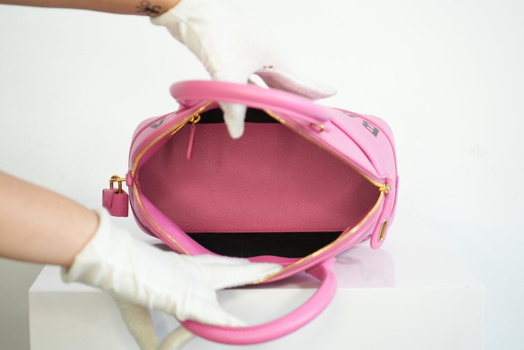 Balenciaga Ville Pink Top Handle