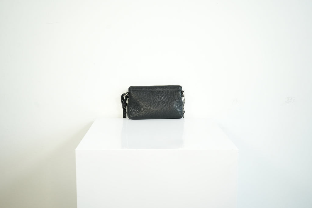 Burberry black studded leather Crossbody Bag