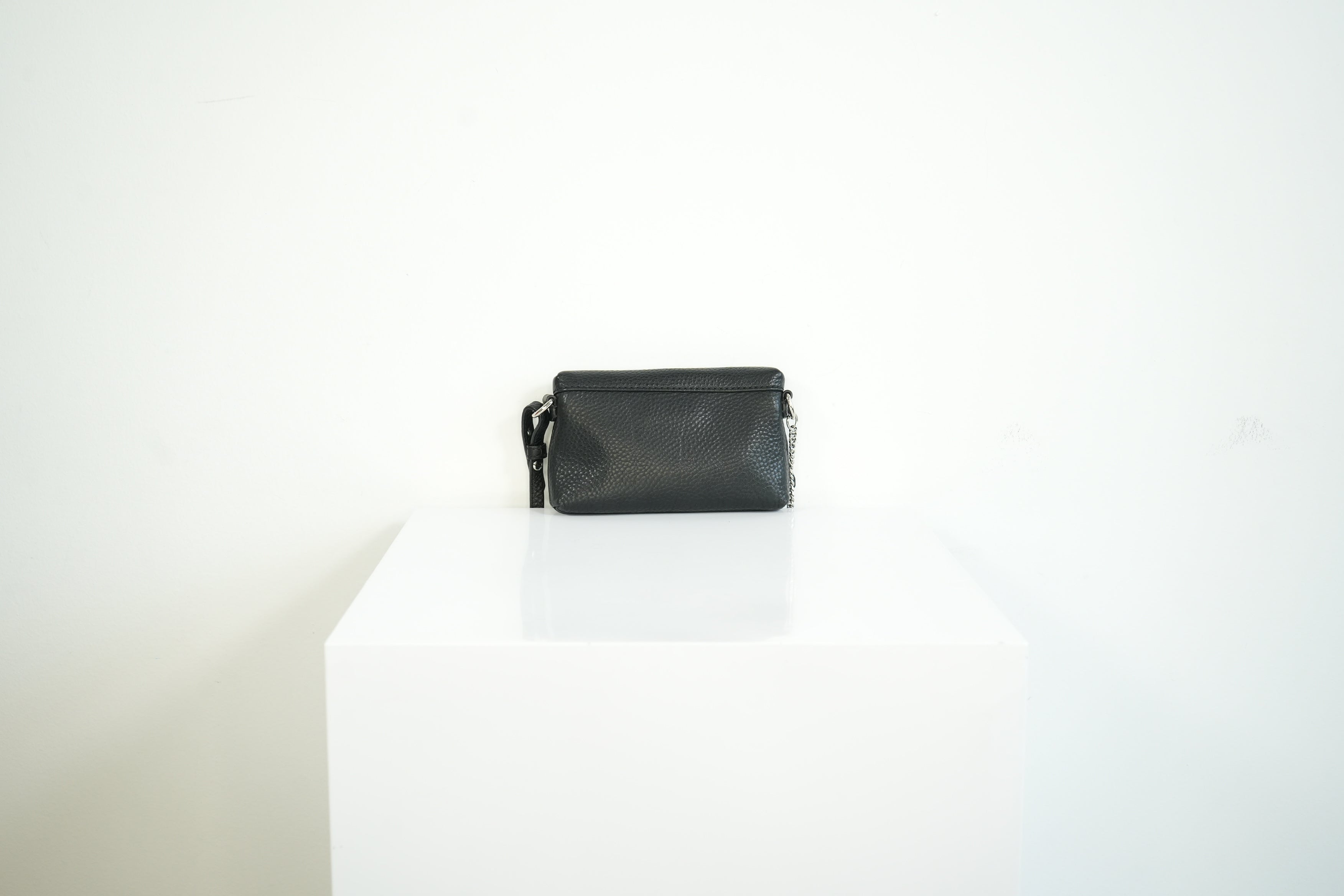 Burberry black studded leather Crossbody Bag