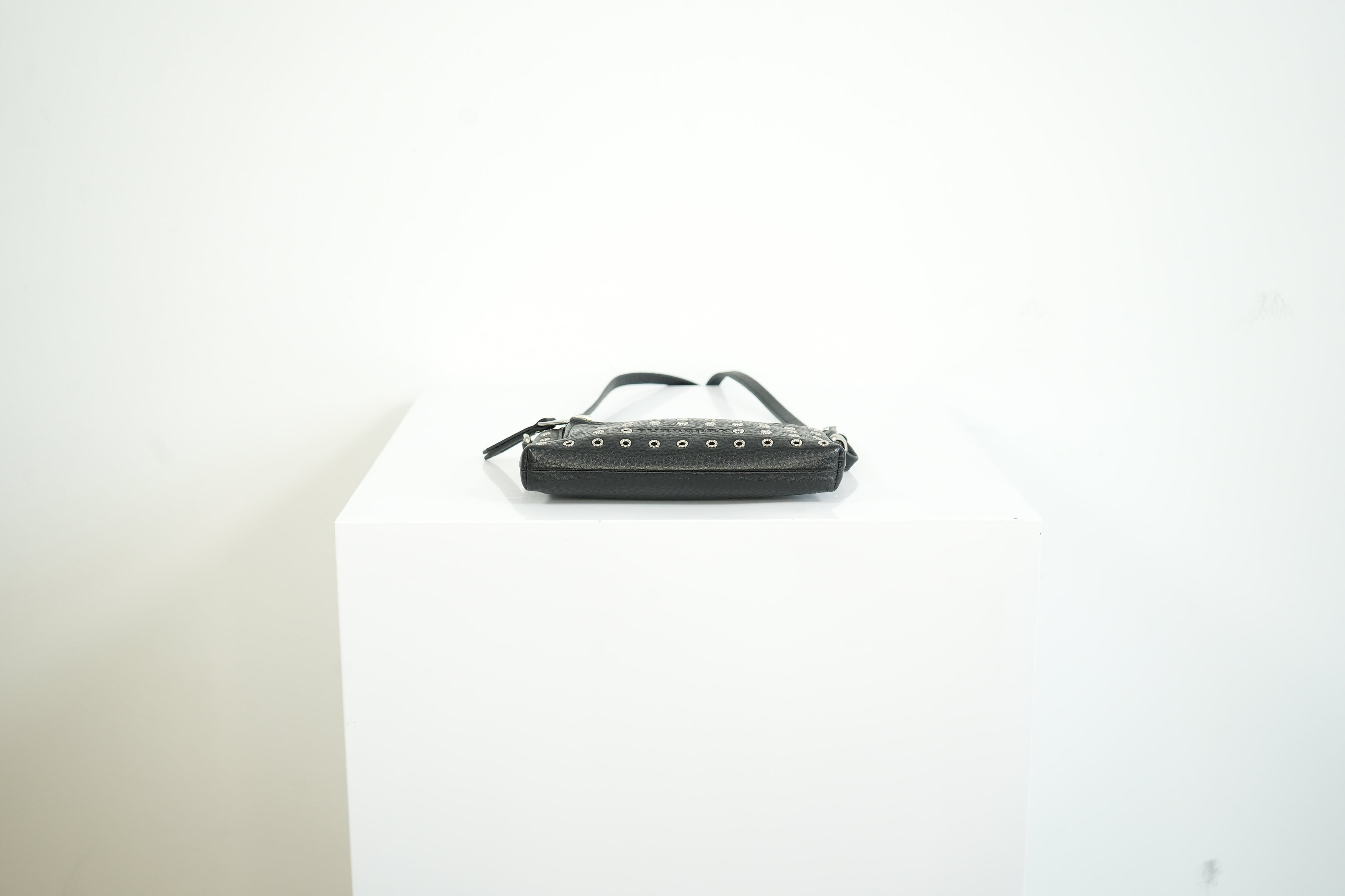 Burberry black studded leather Crossbody Bag