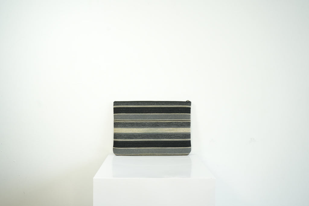 Chanel Black Deaville Pouch