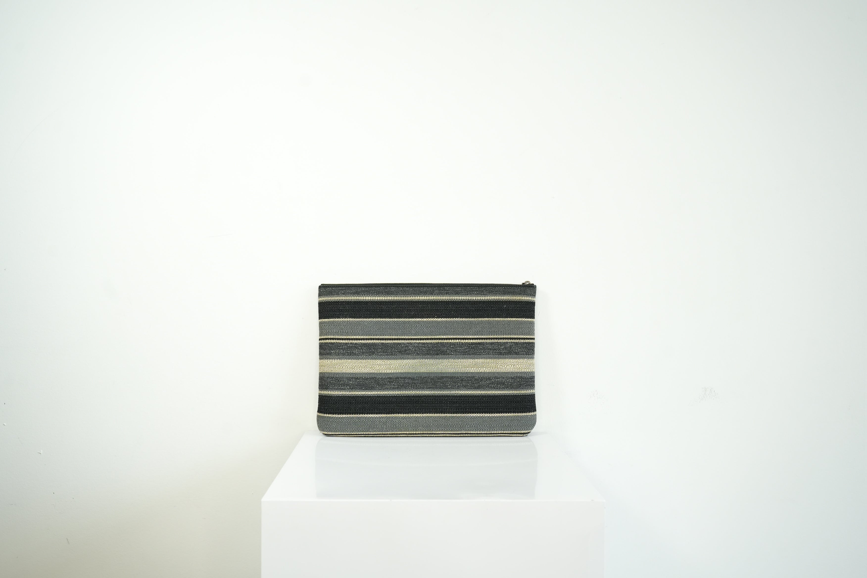 Chanel Black Deaville Pouch