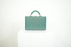 Goyard Trunk Green Monogram Full Set